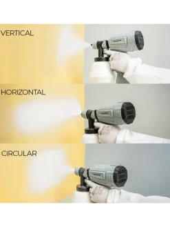 Farbspritzpistole in Grau