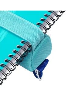 Federmäppchen in Türkis - (B)22 x (H)4 x (T)4 cm