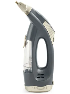 Fensterabzieher in Grau/ Gold