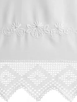 Fensterbehang in weiß