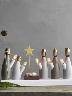 Fensterleuchte "Krubba" in Weiß - (B)33 x (H)17 x (T)9 cm