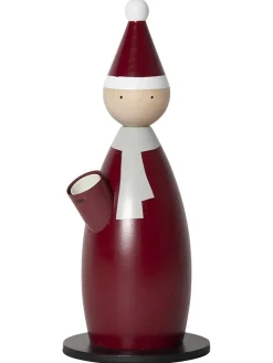 Fensterleuchter "Lucia Classic" in Rot - (L)28 x (B)12 cm