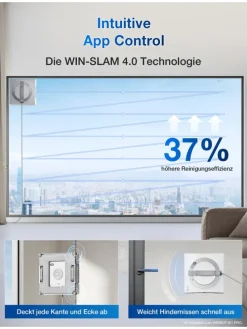 Fensterputzroboter Winbot W2 Pro in weiß