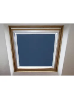 Fenster-Sonnenschutz in Blau - (L)114 x (B)94 cm