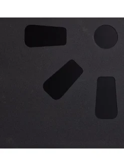 Feuerkorb in Schwarz - (B)56,5 x (H)56 x (T)45 cm