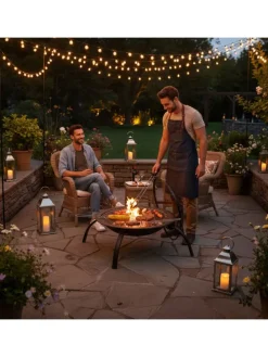 Feuerschale in Schwarz Ø 56,5 cm