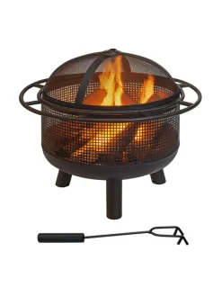 Feuerschale in Schwarz - Ø 60 cm