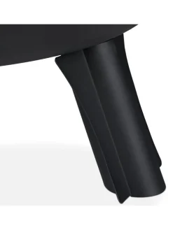 Feuerschale in Schwarz - (H)60 x Ø 60 cm