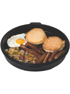 Feuertopf Gusseisen DELUXE 12" in schwarz