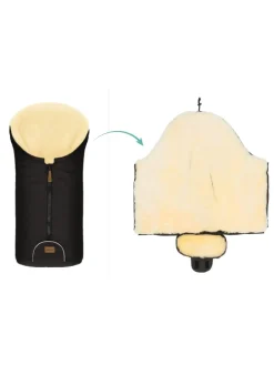 Fillikid Winterfußsack Pamir TOP in Ebenholz