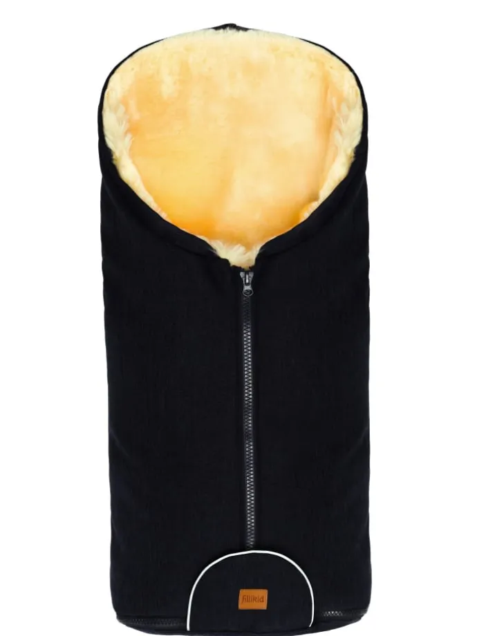 Fillikid Winterfußsack Pamir TOP in Schwarz