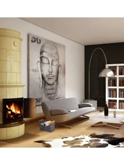 Filzaufbewahrungstasche in dunkelgrau