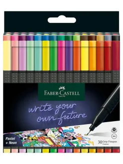 Filzschreiber "Finepen Grip" - 30 Stück