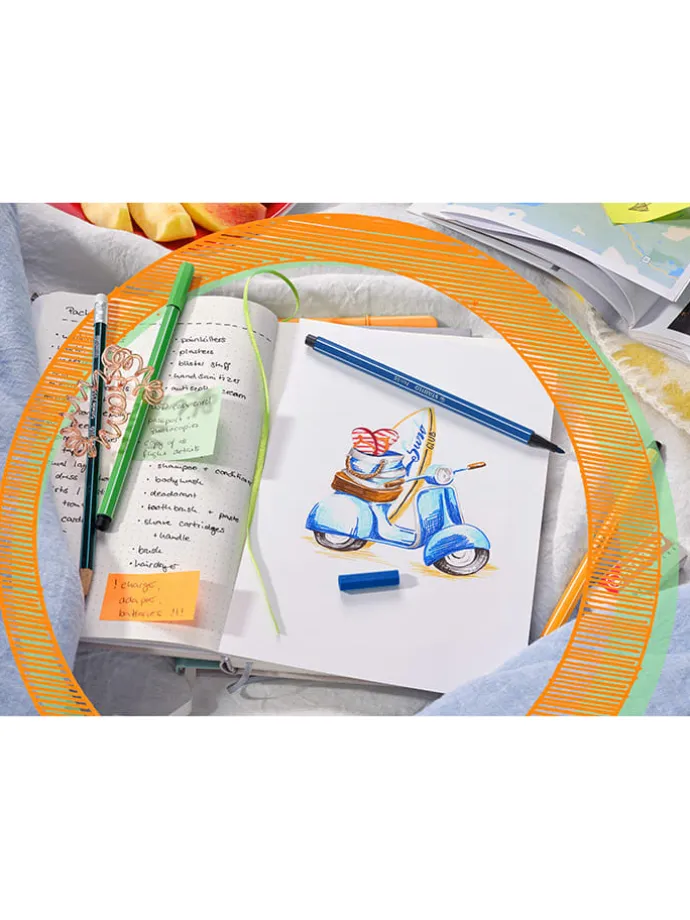 Filzschreiber "Pen 68 ColorParade" - 20 Stück