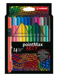 Filzschreiber "STABILO pointMax - ARTY" - 24 Stück