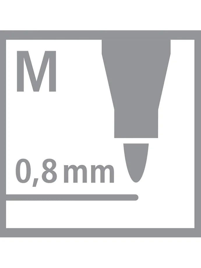 Filzschreiber "STABILO pointMax - ARTY" - 24 Stück