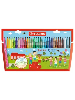 Filzstifte "STABILO Trio A-Z" - 30 Stück