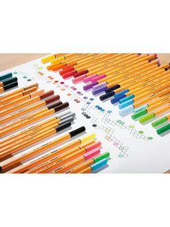 Fineliner ''STABILO point 88'' in Blau - 10 Stück