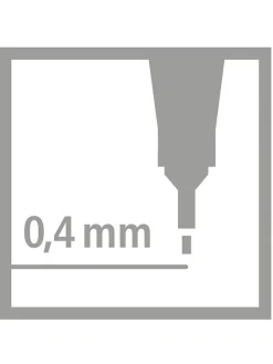 Fineliner ''STABILO point 88'' in Blau - 10 Stück