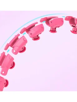 Fitnessgerät in Pink