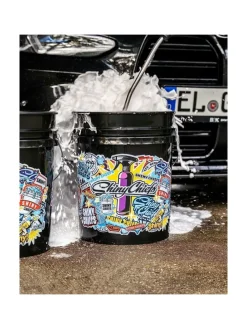 FIVE FINGER FLEECY - Mikrofaser Waschhandschuh grau in Grau