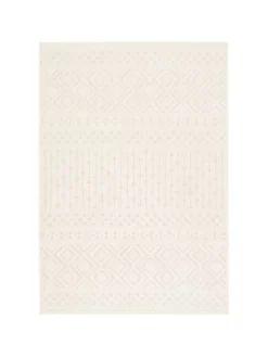 Flachgewebe Teppich Sevilla in Creme