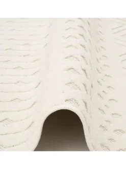 Flachgewebe Teppich Sevilla in Creme