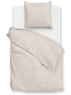 Flanell-Bettwäsche-Set ''Flanella'' in Beige