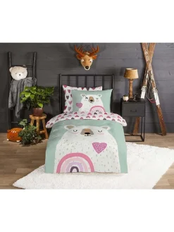 Flanell-Bettwäsche-Set