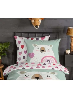 Flanell-Bettwäsche-Set