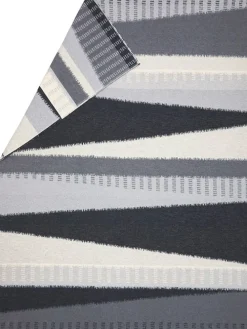 Flanelldecke "Luca" in Anthrazit