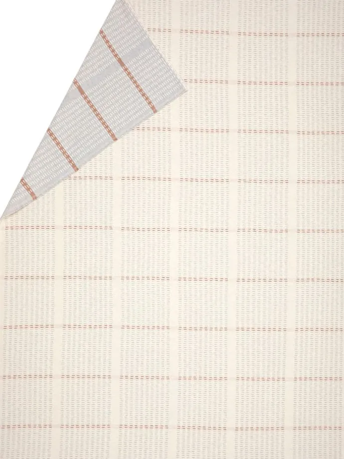 Flanelldecke "Luca" in Creme