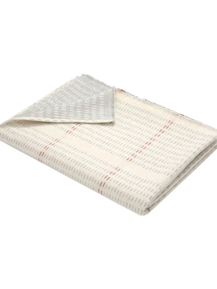 Flanelldecke "Luca" in Creme