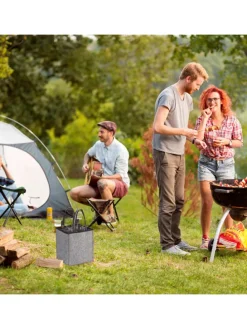 Flaschentasche in Anthrazit