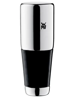 Flaschenverschluss "Vino" in Silber/ Schwarz - (L)8 cm