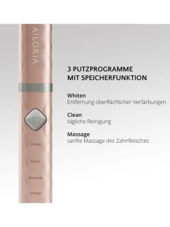 FLASH TRAVEL USB-Schallzahnbürste in roségold