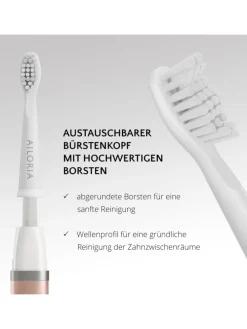 FLASH TRAVEL USB-Schallzahnbürste in roségold