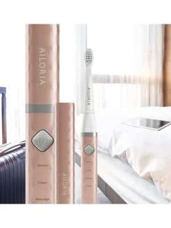 FLASH TRAVEL USB-Schallzahnbürste in roségold