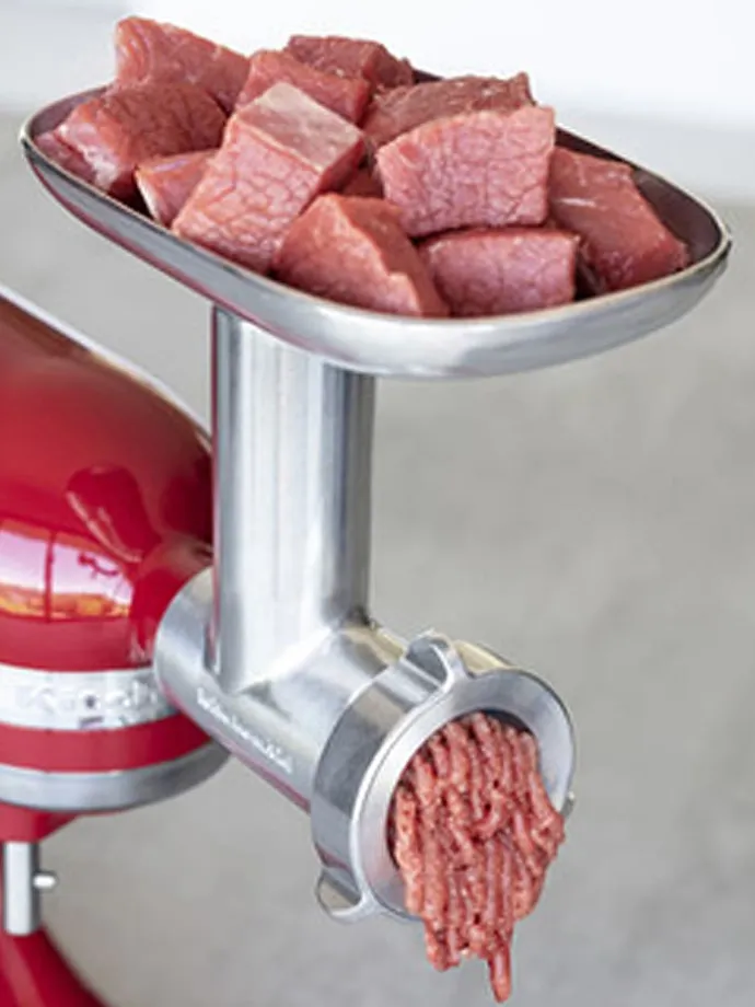 Fleischwolf "5KSMMGA" in Silber