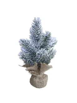 Fleur Fichtenbaum mit Kunstschnee aus künstlicher Tannenbaum in grün