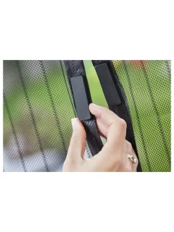 Fliegengitter in Schwarz - (L)210 x (B)100 cm