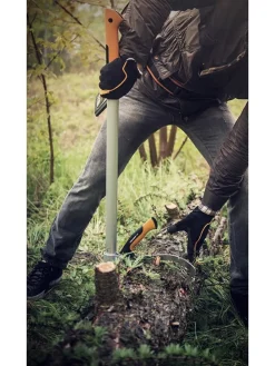 Fällheber "WoodXpert" in Schwarz/ Orange