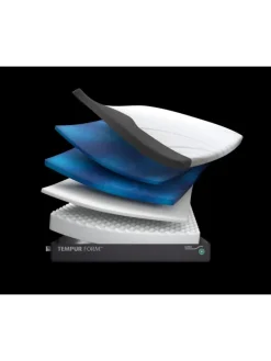 FORM™ Visco-Schaum Matratze 100 x 200 cm in weiß