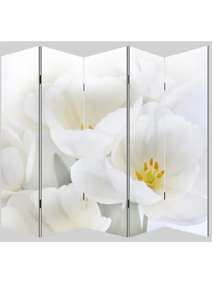 Foto-Paravent Bagheria, 180x200cm, Orchidee