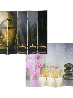 Foto-Paravent Buddha, 180x200 cm