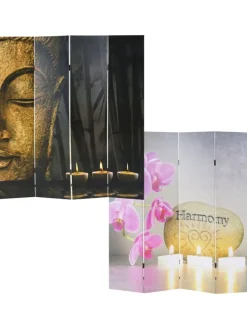 Foto-Paravent Buddha, 180x160 cm