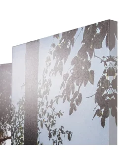 Foto-Paravent mit Schallschutz L55, 180x122cm Waldsee