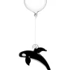 Freischwimmer ''Orca'' in Schwarz - (L)15 cm