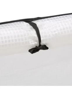 Frühbeet in Weiß/ Schwarz - (B)100 x (H)80 x (T)200 cm