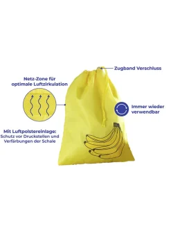 Frischhaltebeutel in Gelb - (B)27 x (H)37 cm